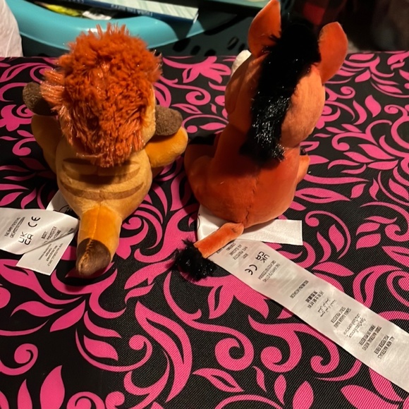 BRAND NEW DISNEY WISH LION KING PLUSH TIMON AND PUMBA - Picture 3 of 5